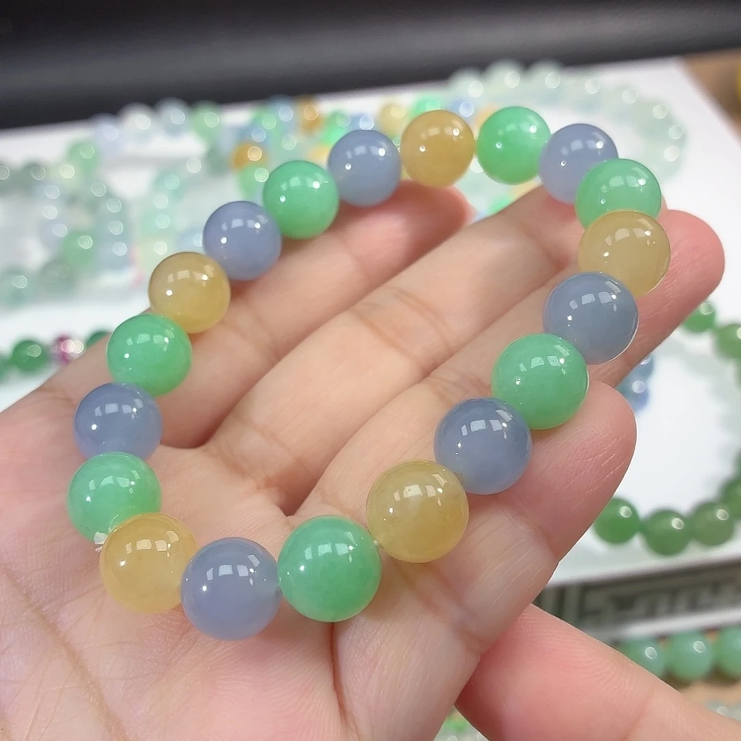 翡翠未镶嵌手链翡翠