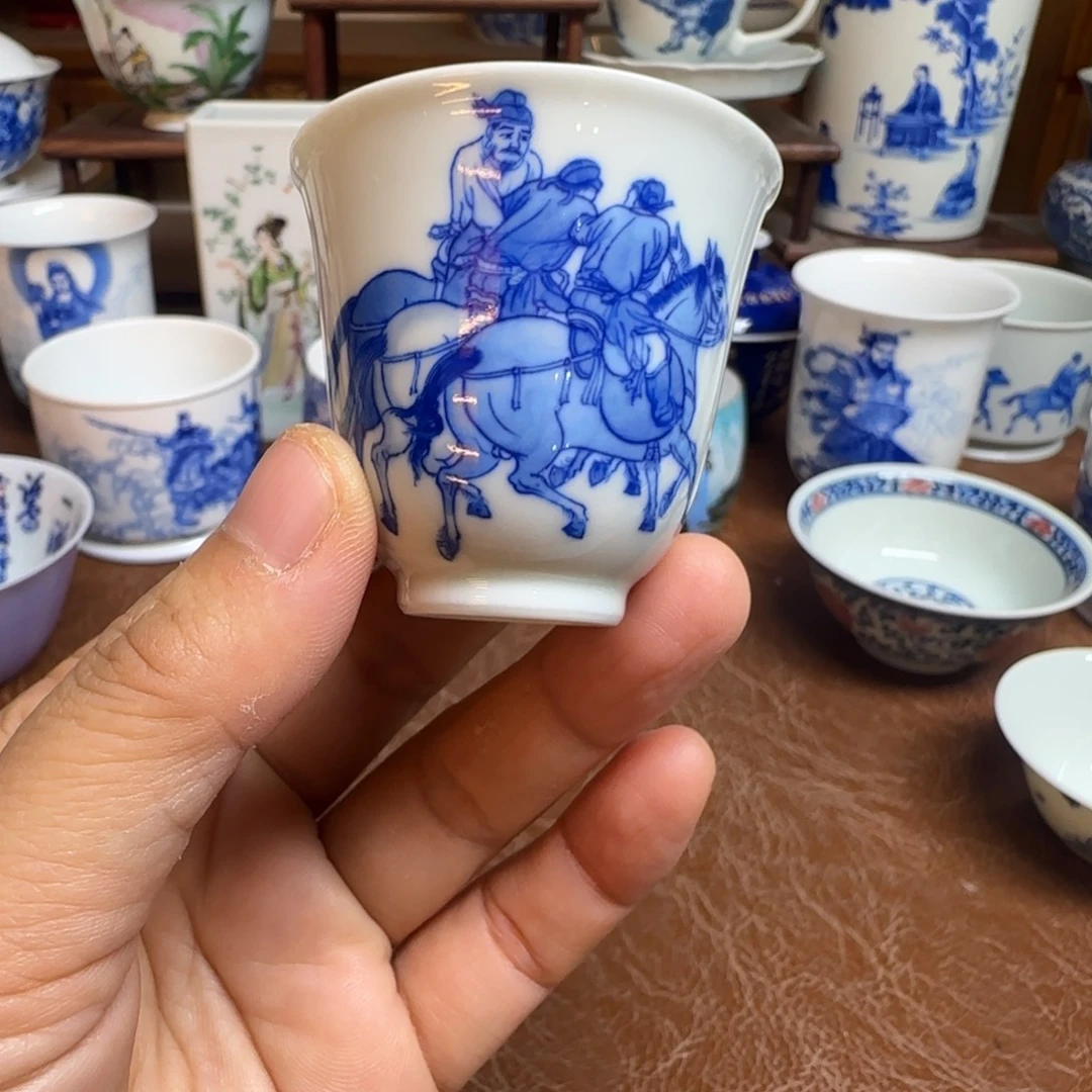 陶摆件今天晚上的月亮很圆