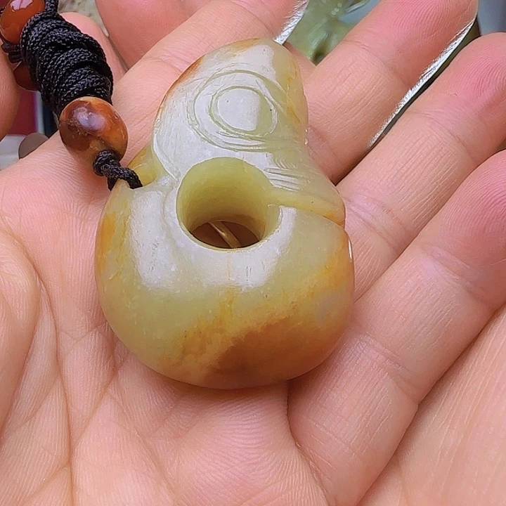 和田玉未镶嵌吊坠(不含链)