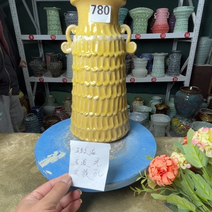 陶景德镇陶瓷花盆花器780