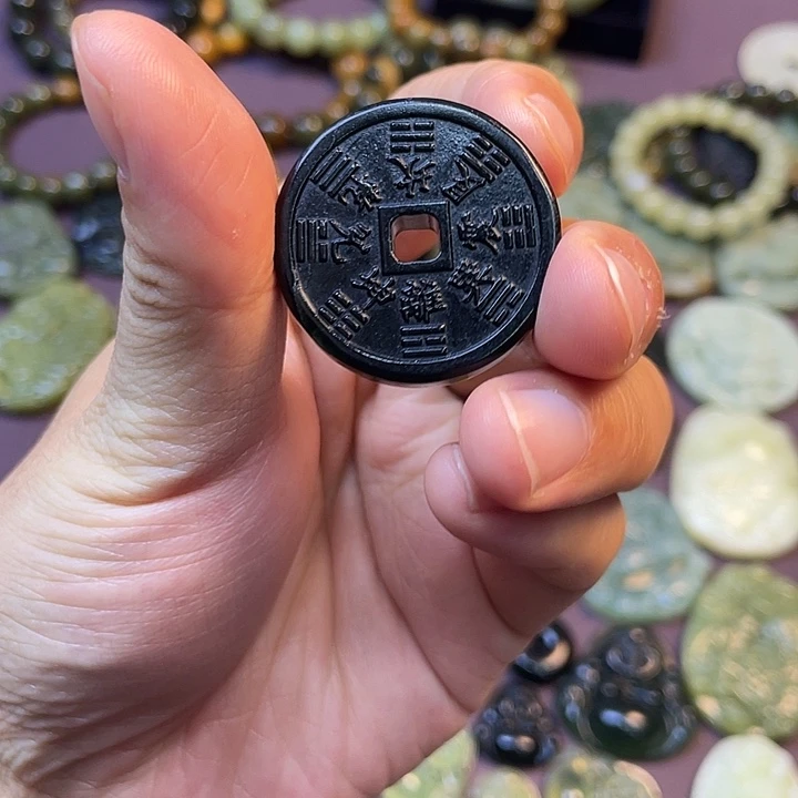 合金蛇纹石玉手链