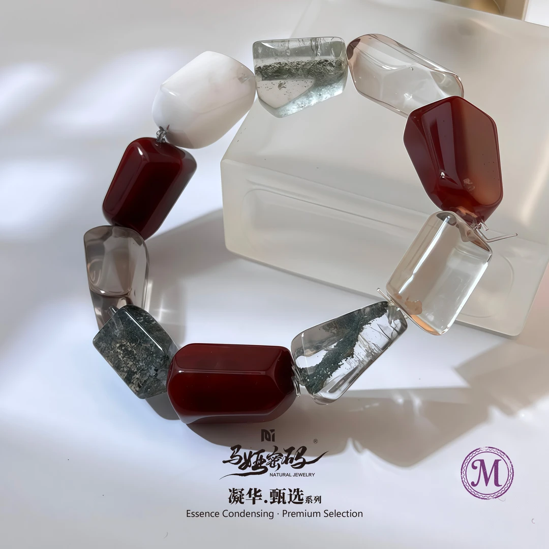 {马娅密码}凝华甄选-控股随形幽灵水晶手串手链