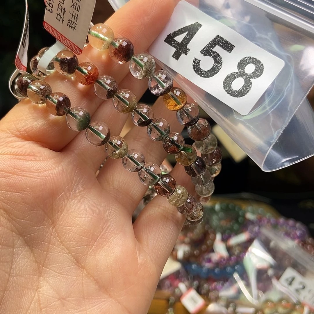 水晶珠宝半成品未镶嵌手链7（458多样性一个