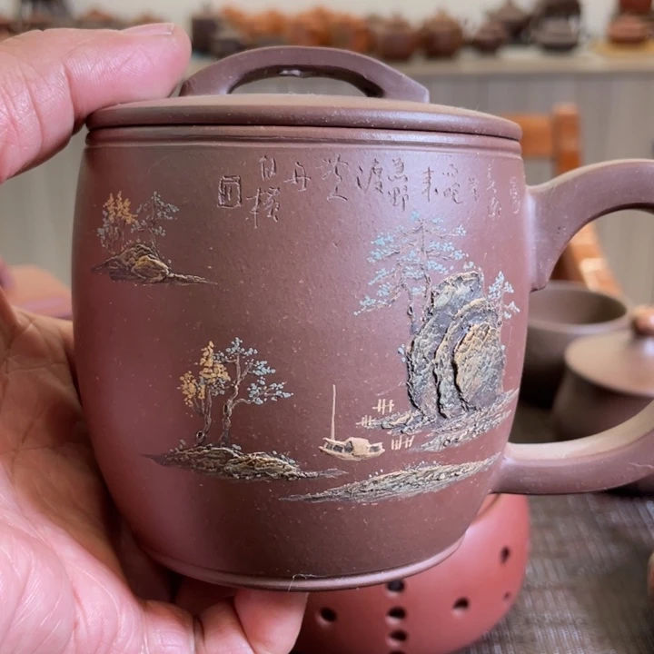 紫泥茶壶紫泥全手工