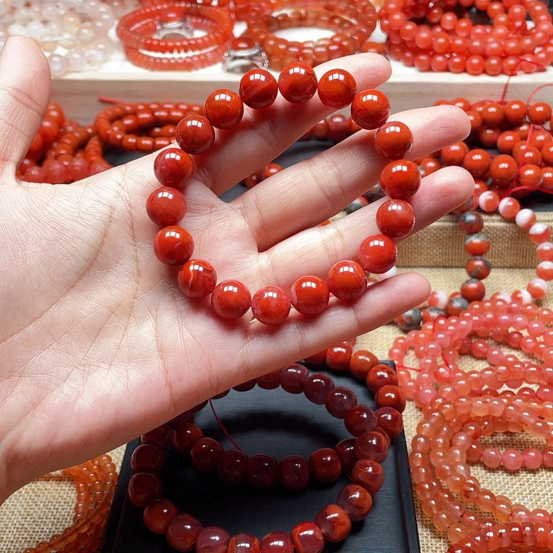 手链未镶嵌南红玛瑙