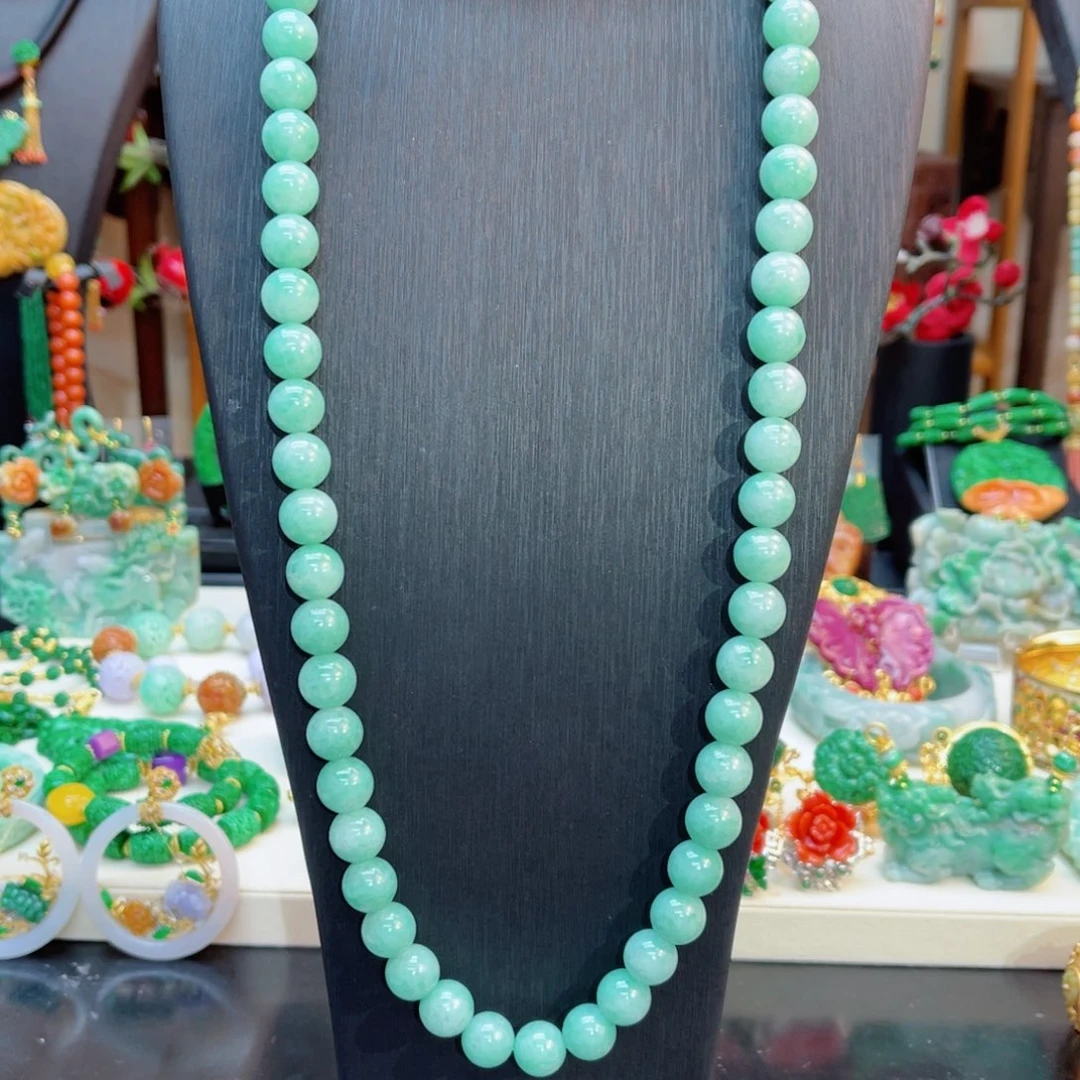 翡翠颈饰未镶嵌48小时鉴赏期