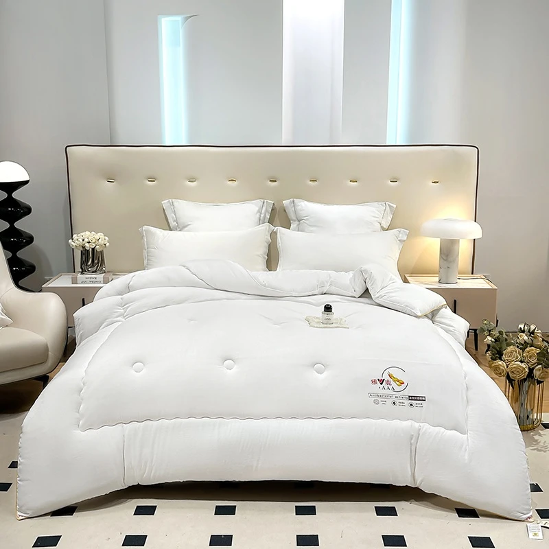 V/雅鹿保暖被可机洗四季通用被学生被子被子秋冬款被子冬季加厚