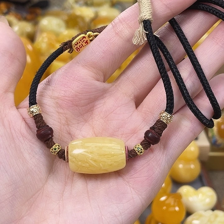 琥珀未镶嵌珠宝奇石琥珀蜜蜡J90
