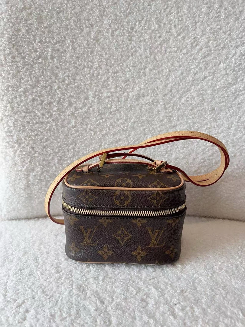 99新 LouisVuitton/路易威登 奢品阁/LV老花 nice nano