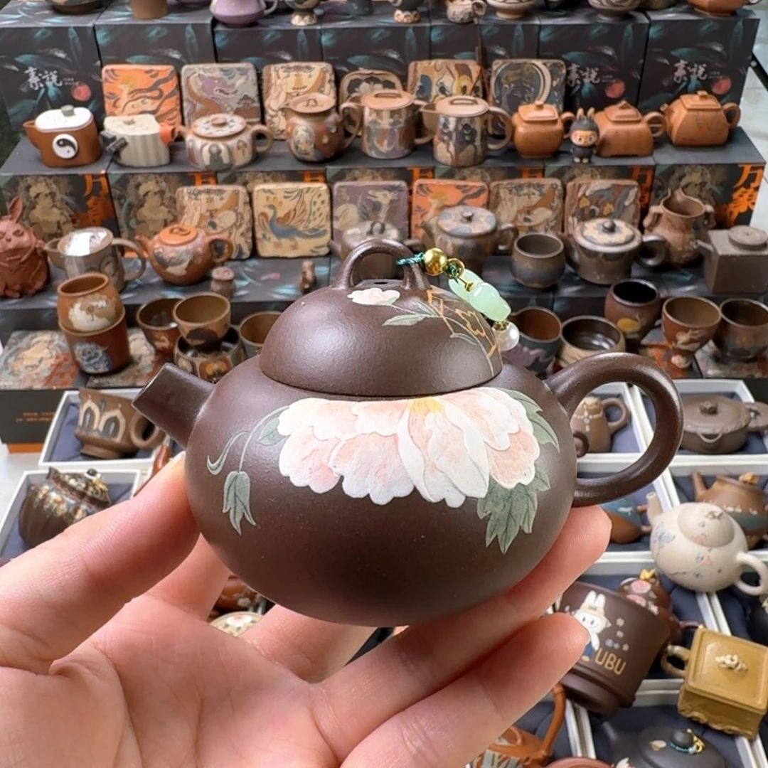 茶壶紫砂140cc原矿精工半手