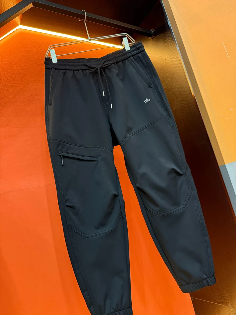 大码男装字母冲锋裤9823