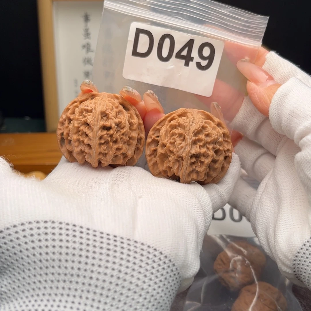 文玩核桃把件42苹果d049