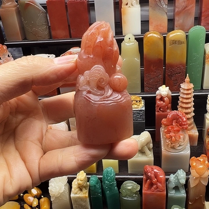 印石寿山石寿山石手工雕刻