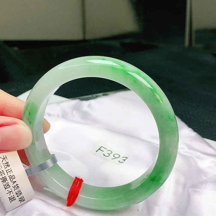 翡翠未镶嵌手镯缅甸天然a货翡翠手镯