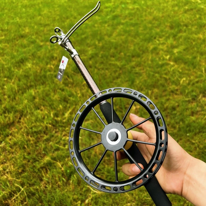 锚渔道甘蔗渔道霸王龙2.1米八卦轮+160八卦盘鱼竿锚杆大物锚杆