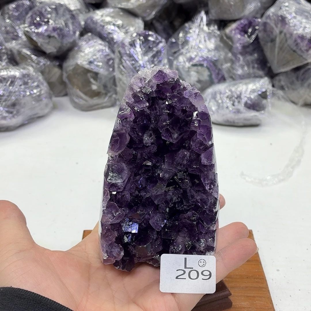 摆件水晶未镶嵌天然紫水晶