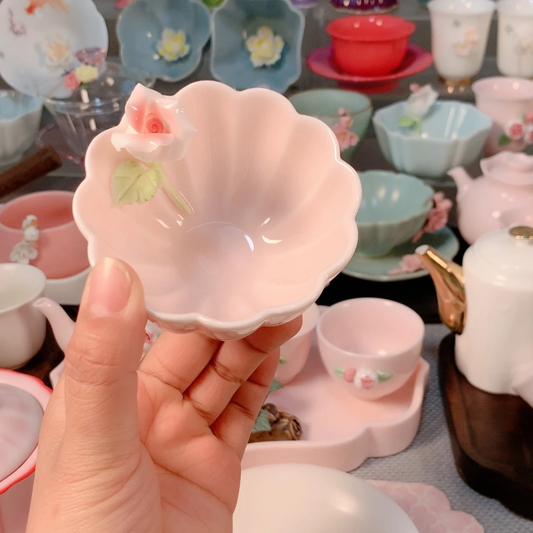 【闪购商品】瓷片陶瓷手工茶具直播价格
