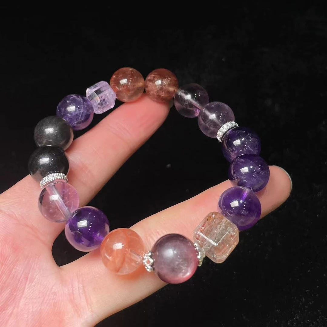 多宝圆珠手串多样性发一件（尺寸11mm）-TH068