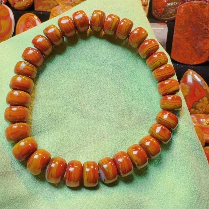 玛瑙/玉髓未镶嵌手链