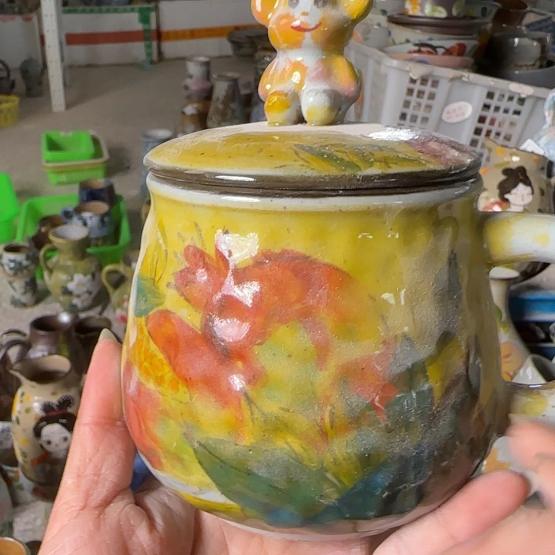 景德镇釉下彩陶瓷微瑕110