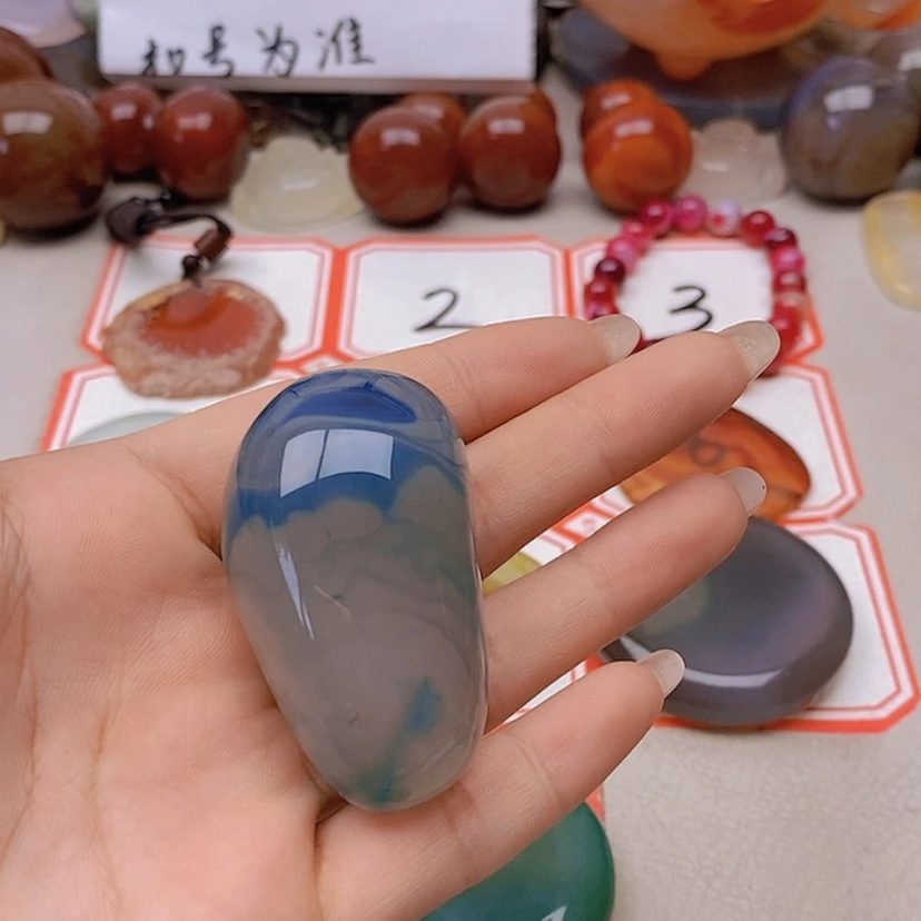 【闪购商品】未镶嵌玛瑙/玉髓珠宝半成品流*