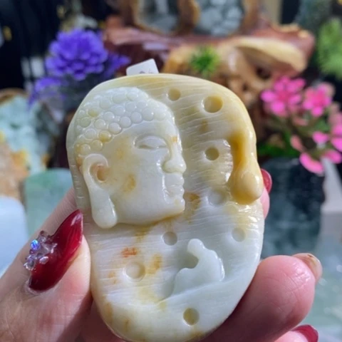 【闪购商品】颈饰未镶嵌翡翠佛