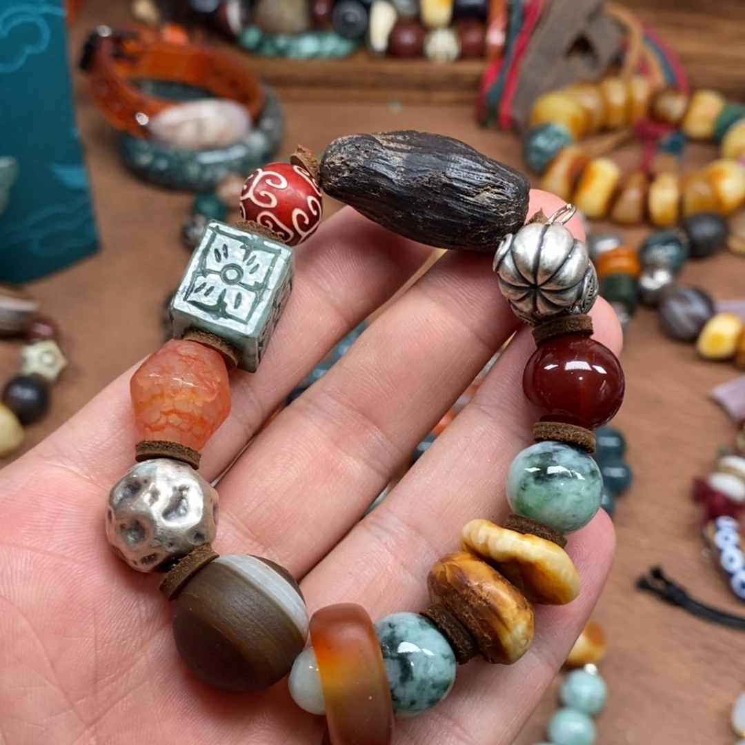 玛瑙/玉髓颈饰未镶嵌嘿*嘿