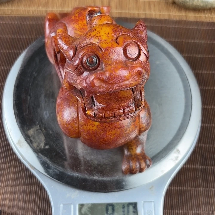 奋***斗和田玉未镶嵌挂件