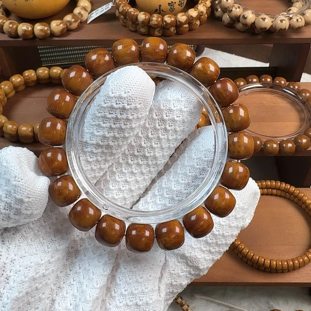 紫金鼠手串青山紫金鼠半实心彩虹巧克力卡12+