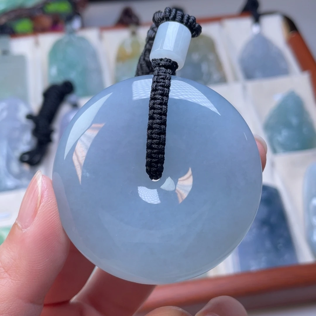 翡翠未镶嵌颈饰天然翡翠