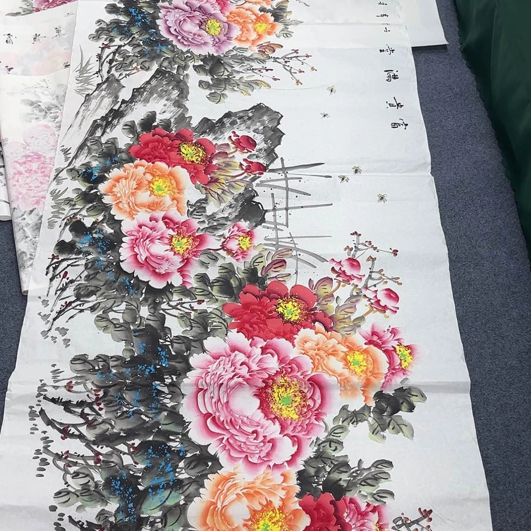 国画宣纸国画纯手绘作品