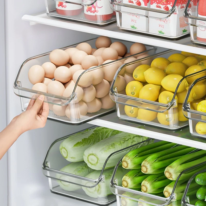 抽屉式冰箱收纳盒保鲜盒食品级家用蔬菜水果鸡蛋专用厨房整理神器