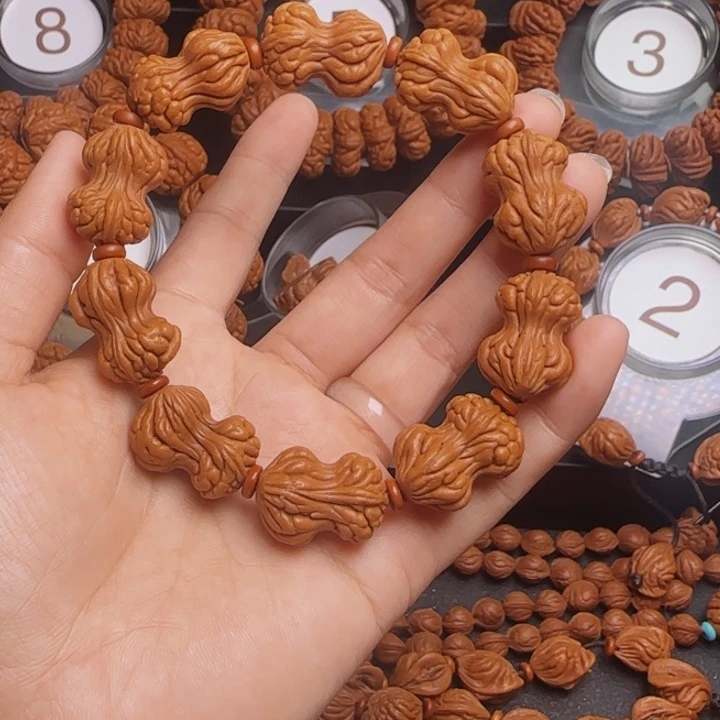 手串桃核龙纹桃核