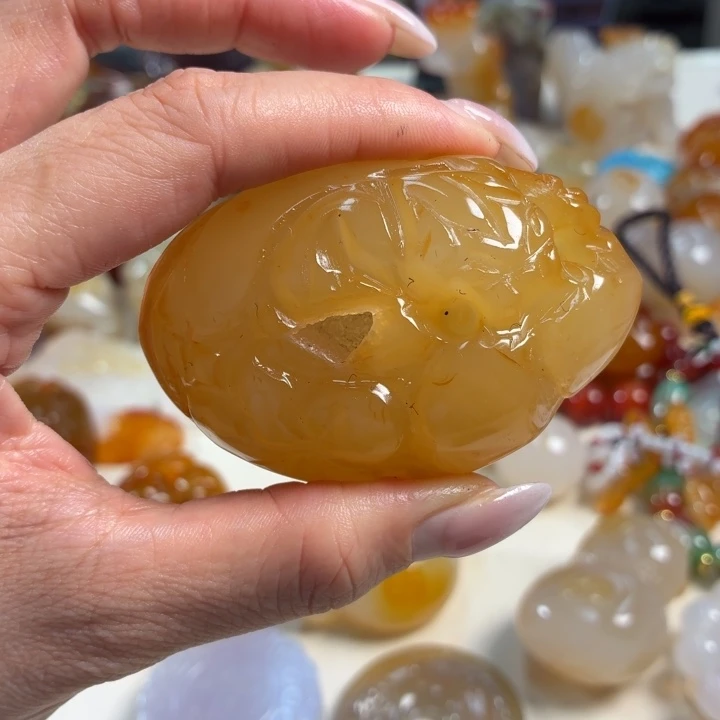 玛瑙/玉髓未镶嵌吊坠(不含链)