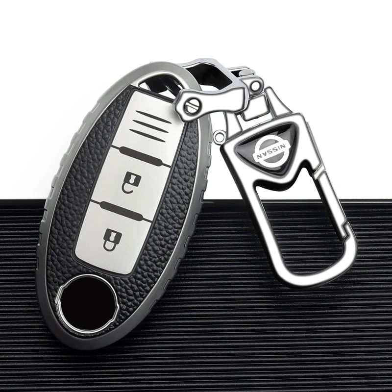 适用于日产钥匙套新轩逸天籁奇骏逍客楼兰骐达蓝鸟汽车包尼桑包壳