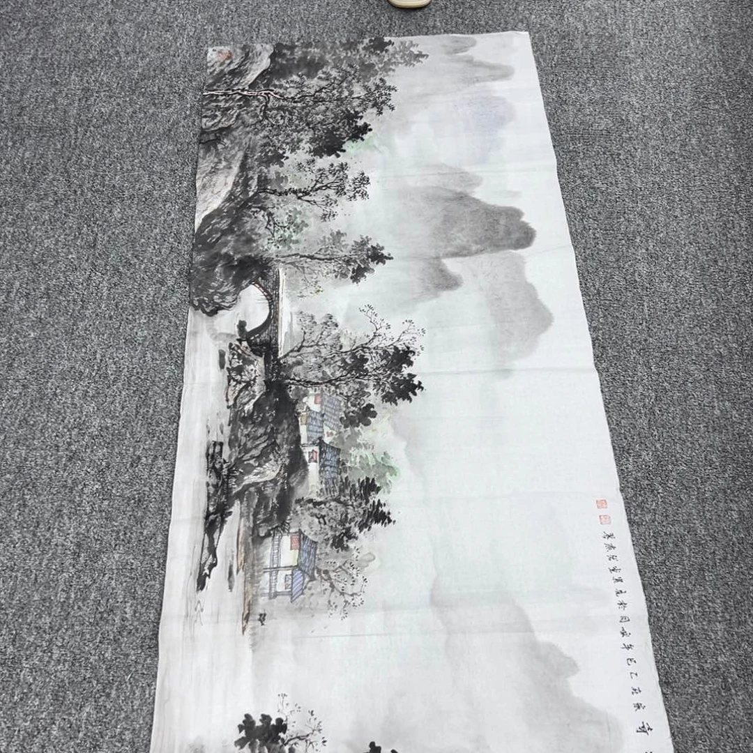 国画纯手绘字画宣纸