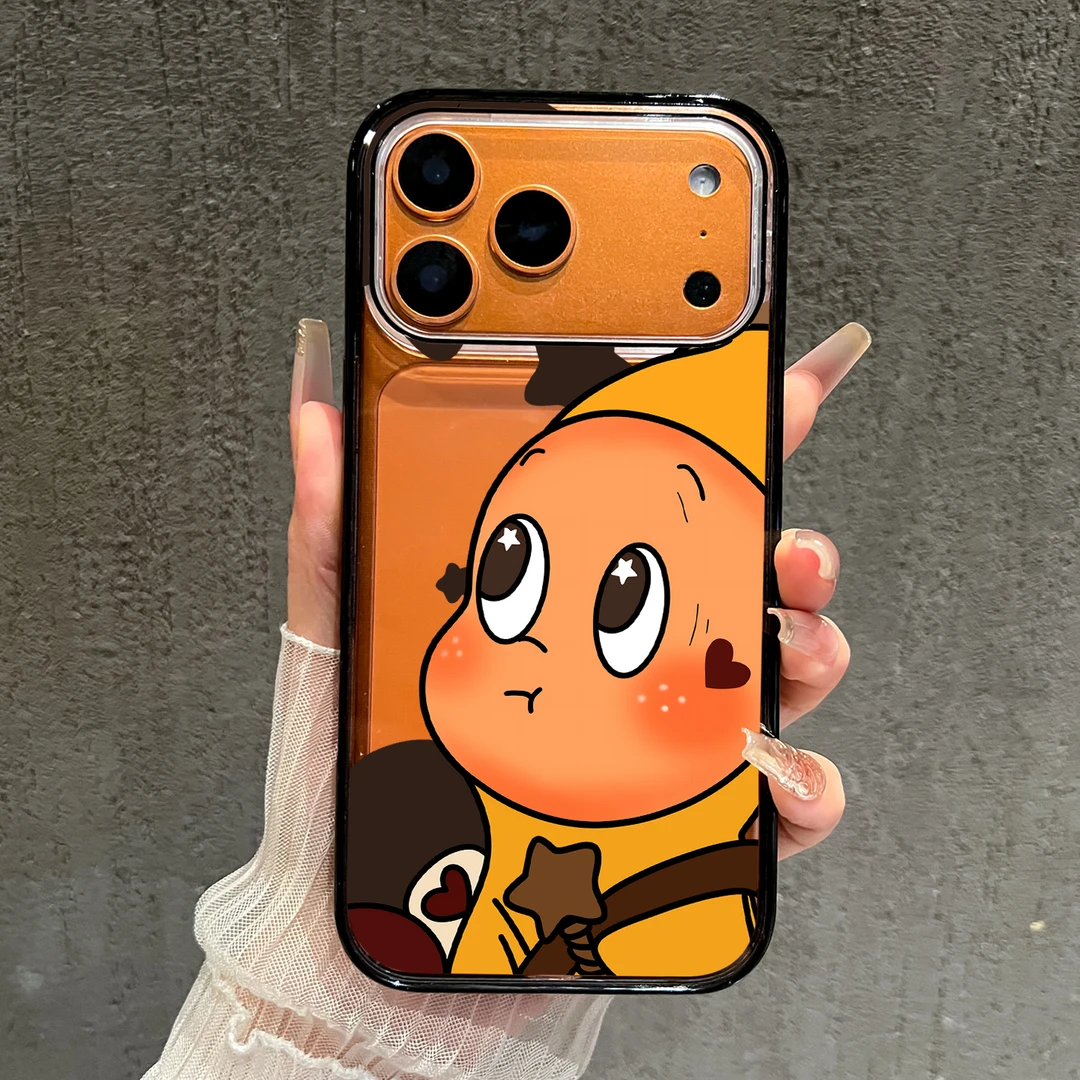 【AI键保护】可爱星星人适用苹果16promax手机壳iphone15新款14全包