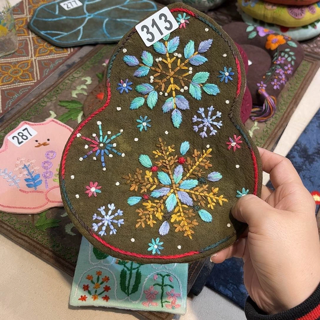 刺子绣中葫芦美美价