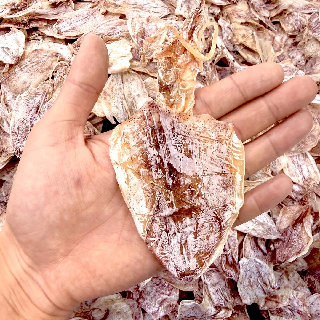 渔民船晒鱿鱼干 A4淡干淡晒 250g 爆炒煲粥烧烤煮