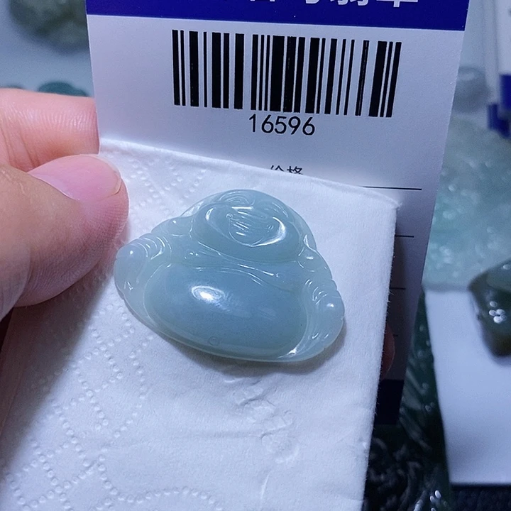 颈饰未镶嵌翡翠天光墟翡翠市场现金代购