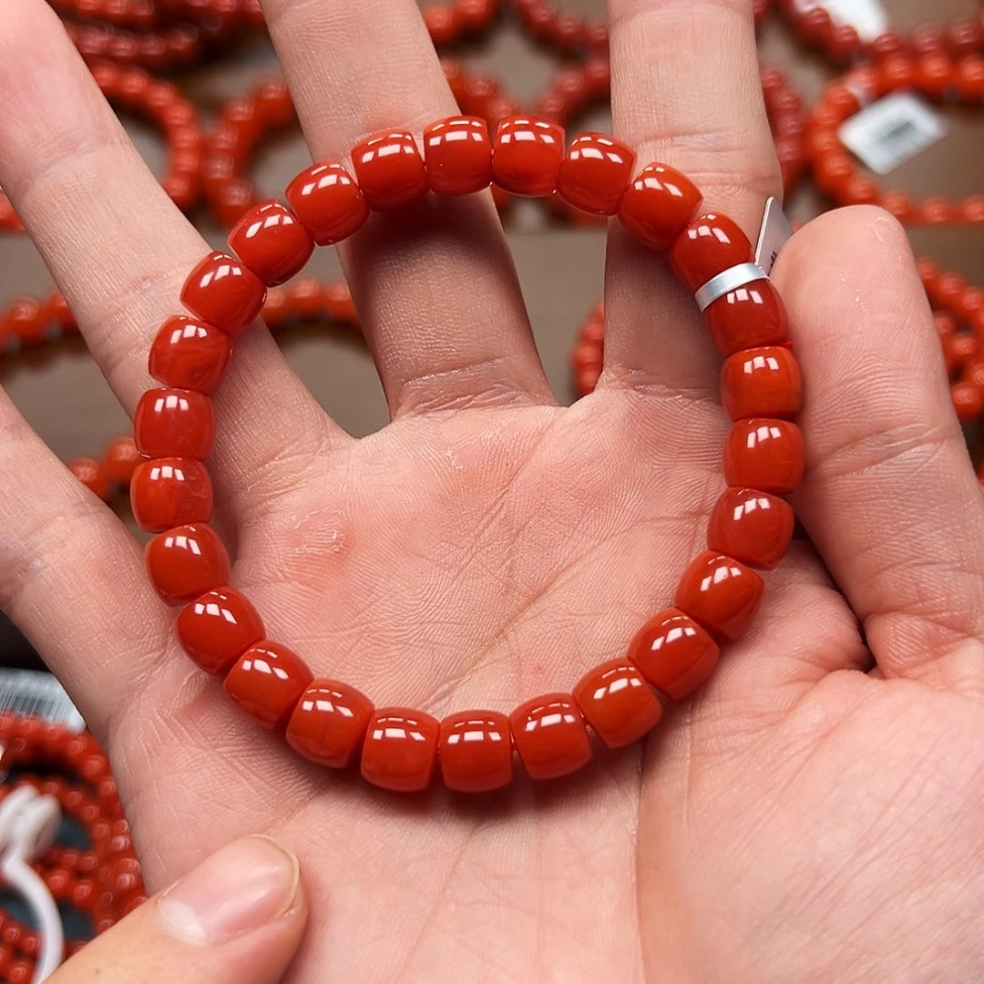 南红玛瑙未镶嵌手串