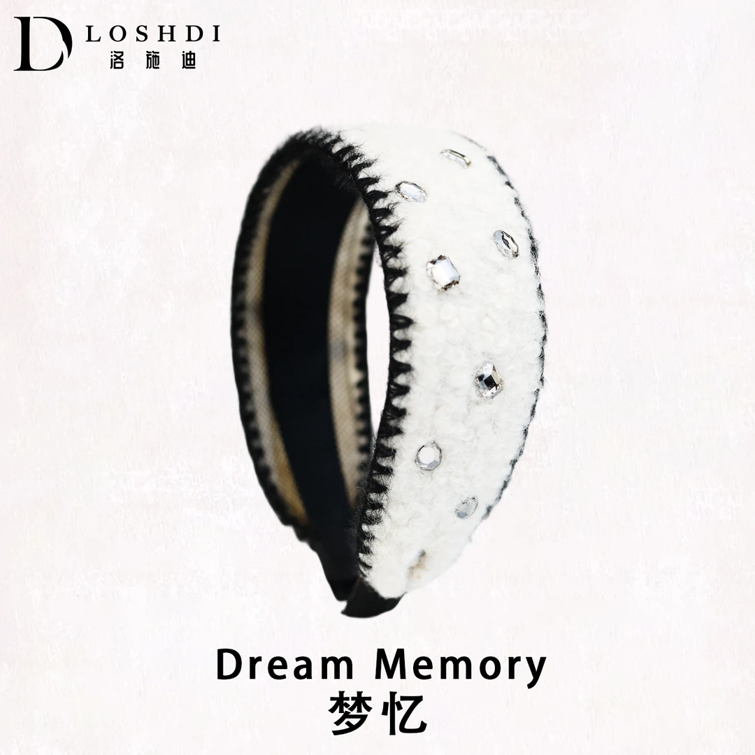 LOSHDI【梦忆】网红小香风法式时尚少女休闲女发箍头箍气质宽边发饰