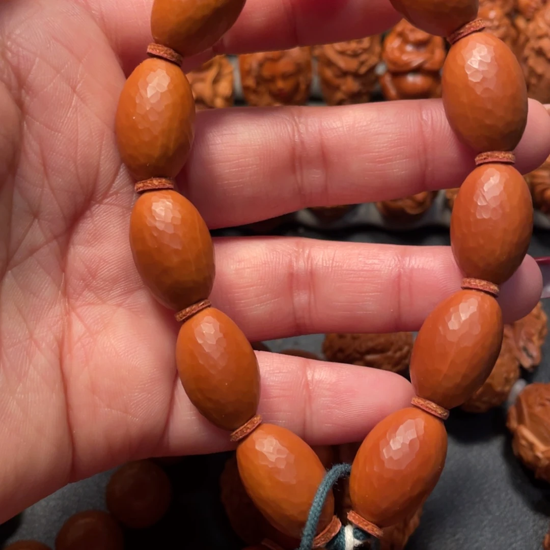 【闪购商品】手串/手链橄榄核黄水晶砖石珠