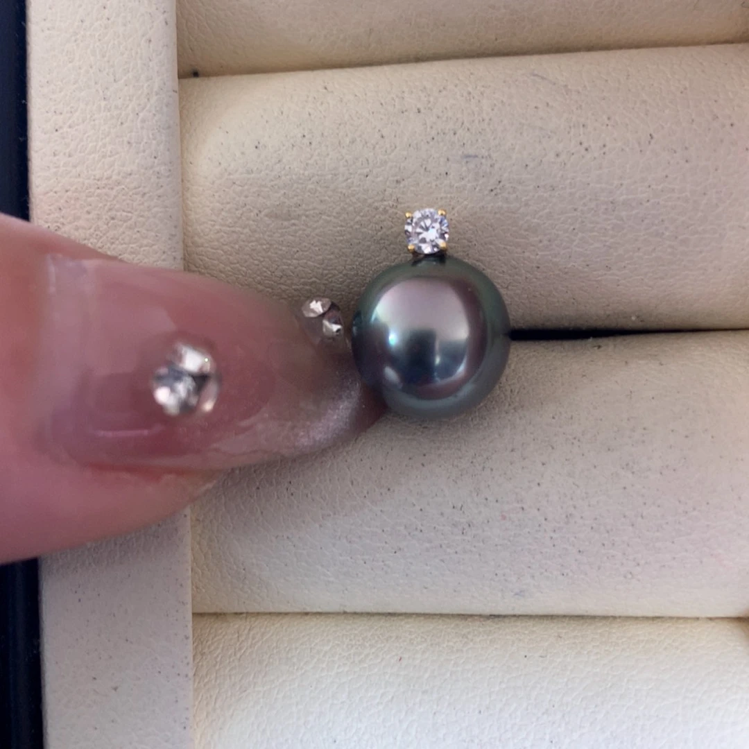 海水珍珠颈饰18K金镶嵌