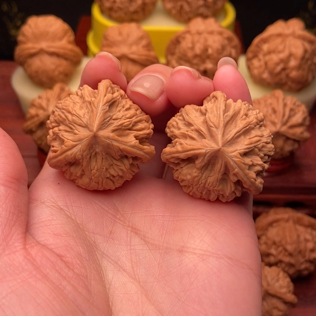 桃核把件御龙粗筋三棱34