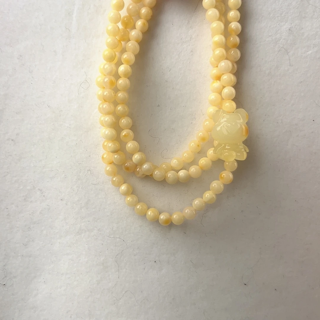 蜜蜡未镶嵌颈饰兴旺珠宝