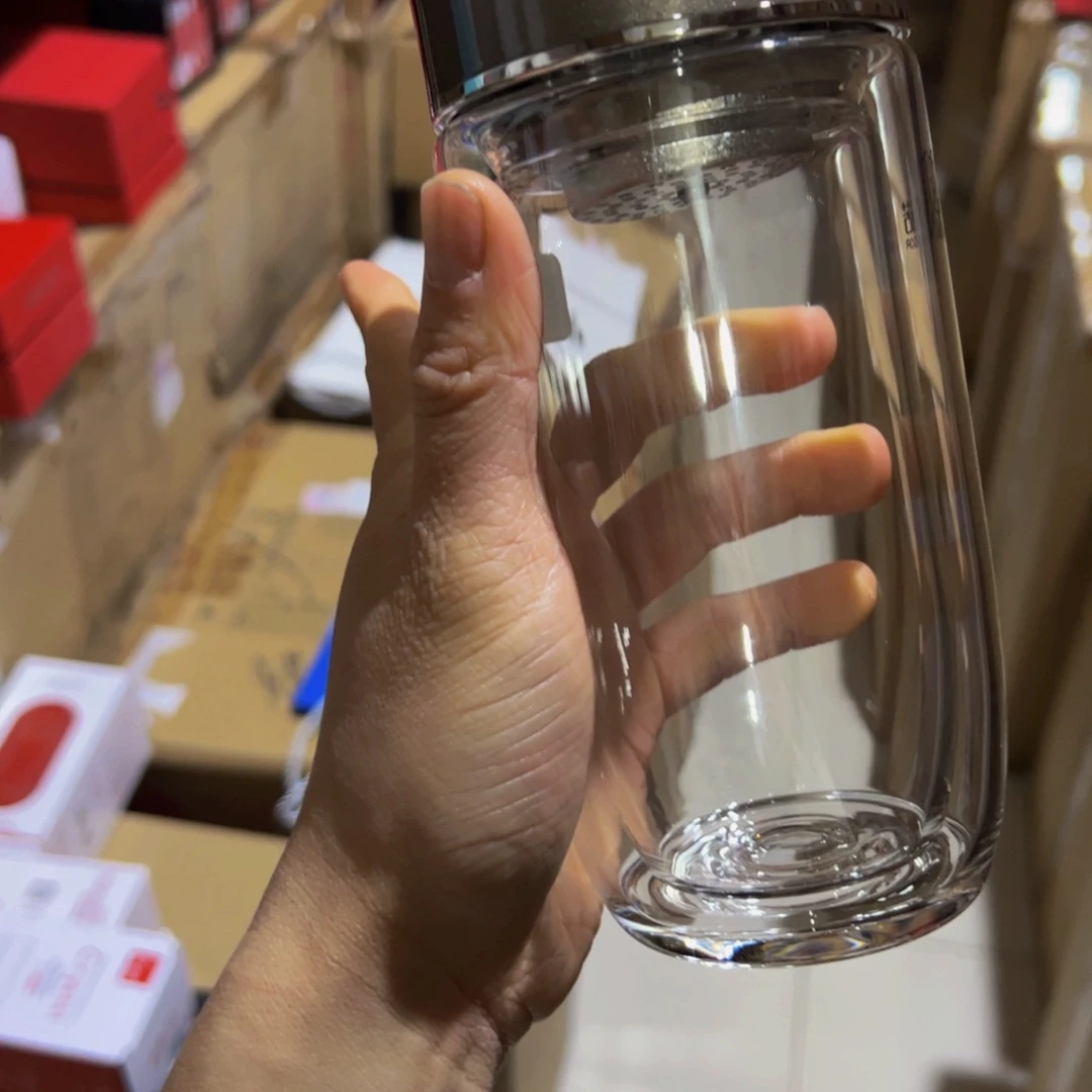 1926灰色双层玻璃杯370➕牛奶杯