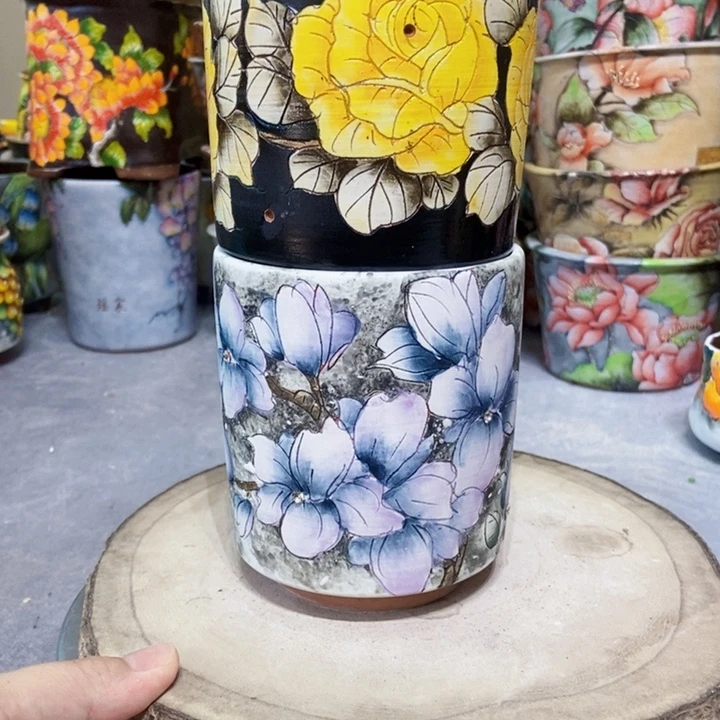 景德镇艺术手绘作品