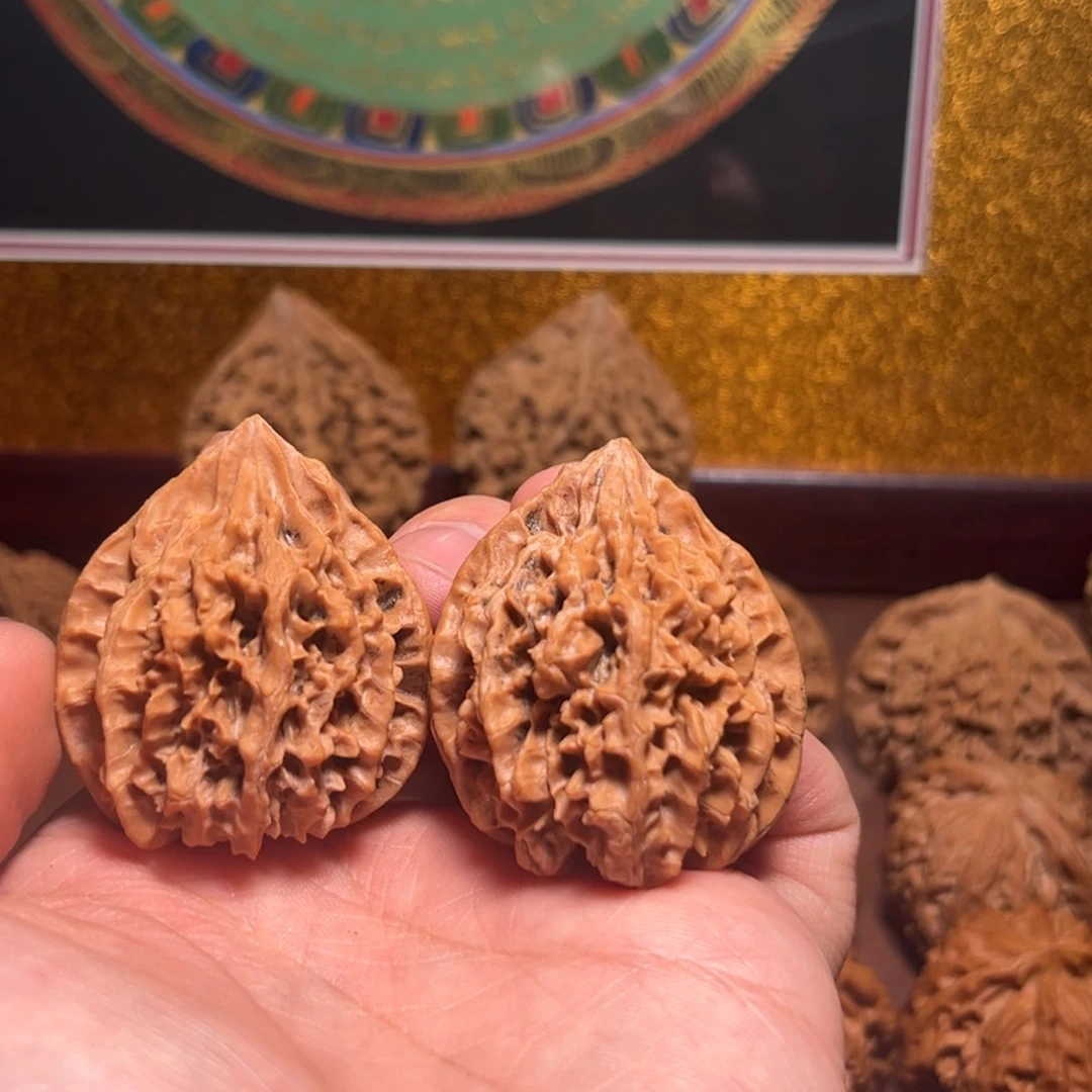 生***铁文玩核桃吊坠秦公子