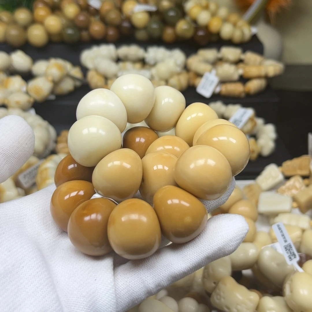 手串菩提根/象牙果126渐变大肠